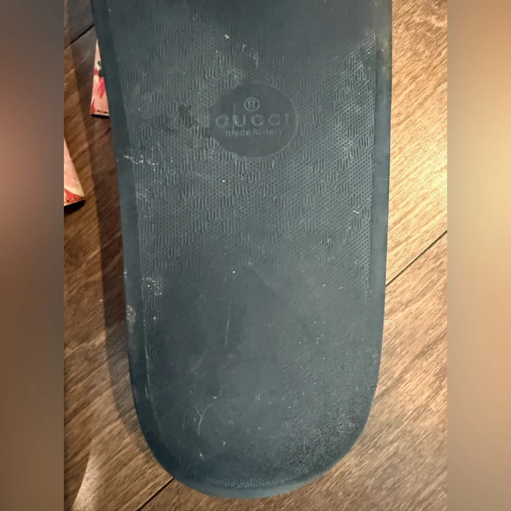 Gucci GG Blooms Supreme-canvas slides